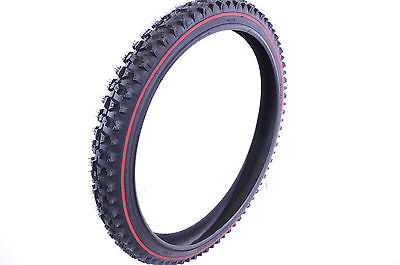 RALEIGH REDLINE TYRE 20 X 1.95 (52 - 406) GENIUNE RYDER TYRE BLACK WITH RED LINE