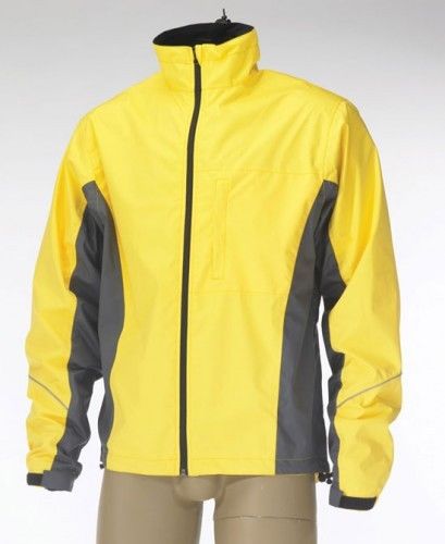Avenir Force Performance Mens Waterproof Bike-Cycling Jacket SMALL Yellow 60%off