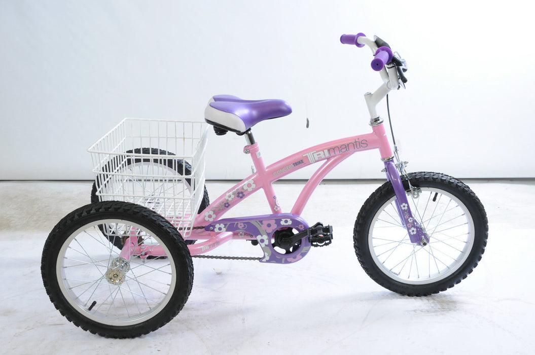16” WHEEL TRICYCLE,DISABILITY TRIKE IDEAL KIDDIES W-SPECIAL NEEDS PINK-PURPLE EX