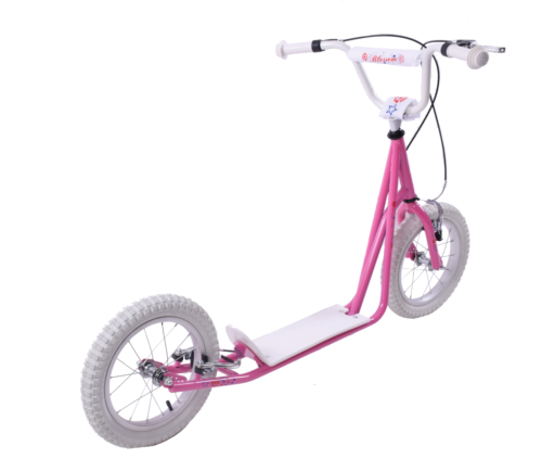 BLOSSOM TRADITIONAL PINK GIRLIE SCOOTER 14" WHEEL