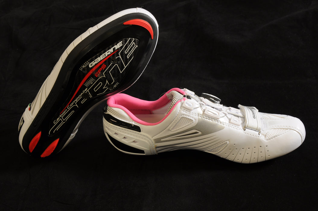 Gaerne G.Luna Womens Carbon Composite SPD Cycling Shoes - White - UK 6 (RRP: £169.99)