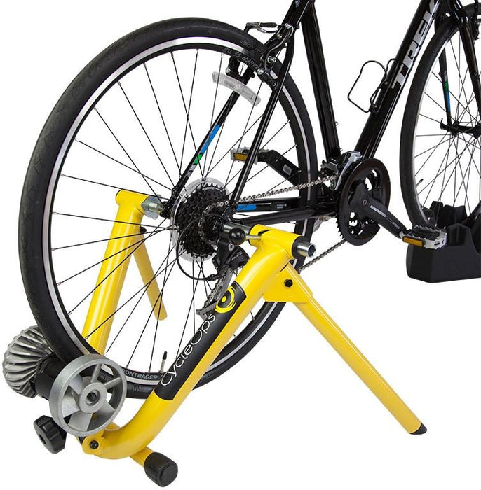 Cycleops Fluid Bike Bicycle Progressive Resistance Turbo Trainer Yellow Save £50 Now