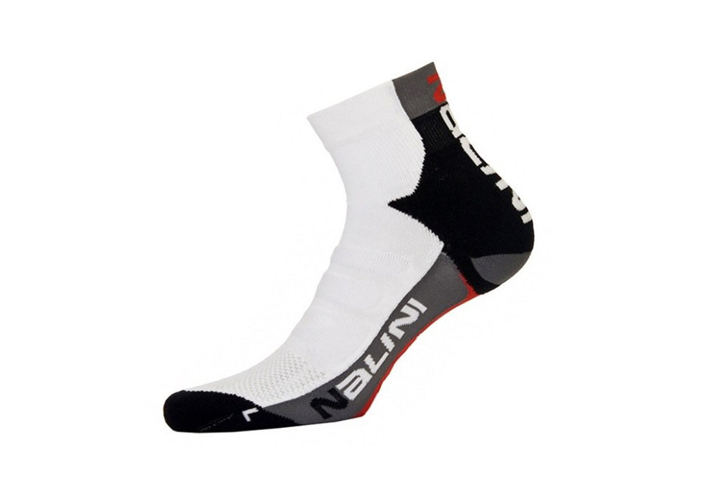 Nalini Pro Palustris Cycling Socks – White – Choose Size