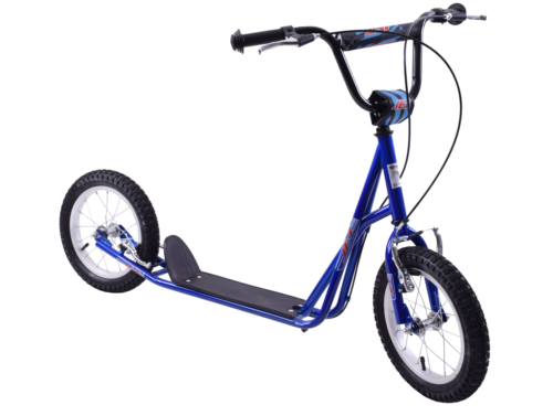 JET ROCKET TRADITIONAL BLUE CHILDS SCOOTER 12" WHEEL FABULOUS PRESENT