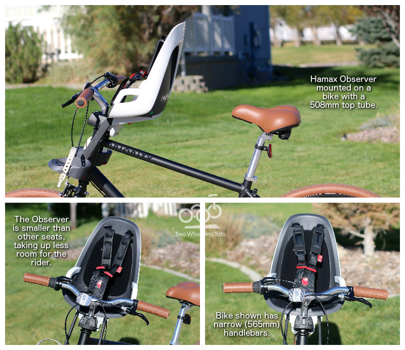 Hamax Observer Front Fitting Child Baby Toddlers Red Bike Seat 9 Months +