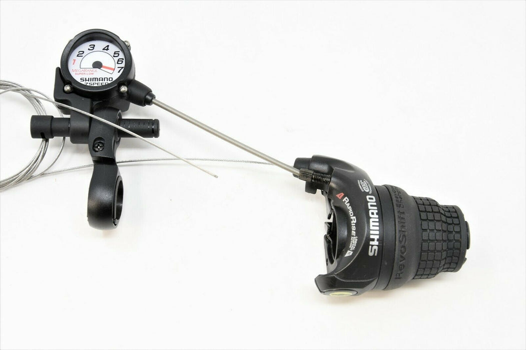 SHIMANO SL-C030 7 SPEED REVOSHIFT RAPID RISE RIGHT HAND SHIFTER WITH CI-DECK