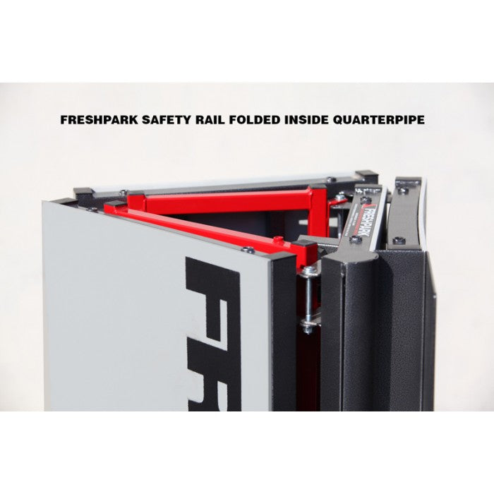 FRESHPARK PORTABLE FOLDING SAFETY RAIL MODULE FITS YOUR QUARTERPIPE £100 OFF RRP