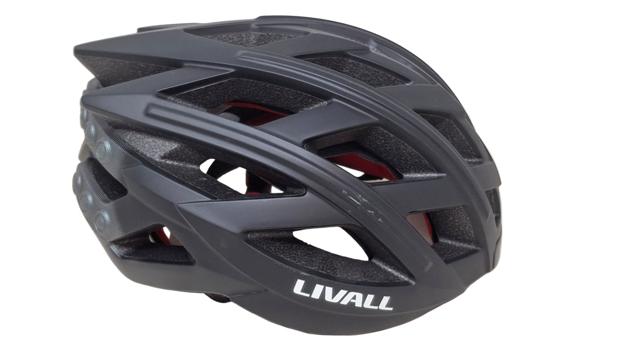 Livall BH60 Bluetooth Enabled Smart Helmet - 55-61cm Black - Ex Display