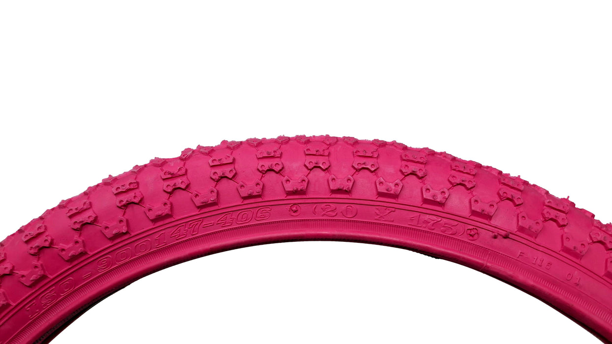 Raleigh Burner / Old School BMX Bike 20 x 1.75 Pink Comp 3 (Iii) Tyre Or Tubes