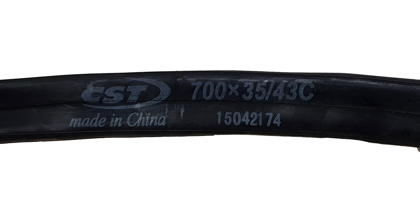 Pair Of 700 x 35 - 43c Car Type City Gravel Bicycle Schrader Inner Tube