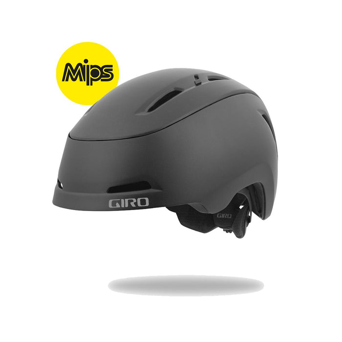GIRO Camden MIPS Helmet - Matt Black Small Youth/Adult 51cm - 55cm Integrated rear Light