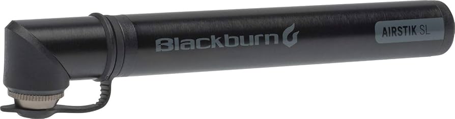 Blackburn AirStick SL Mini Road Pump Presta Valve + Holder Black Air Stick