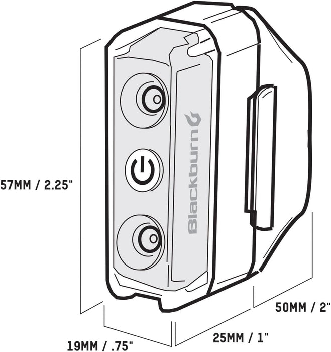 Blackburn Dayblazer 65 Lumen 2 LED Bike Rear Light Various Mount Points