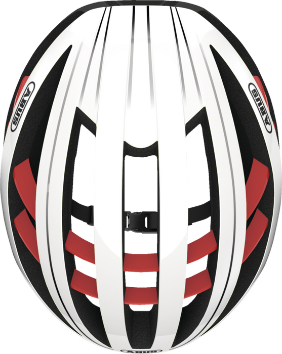 Abus Aventor Road Bike Cycle Helmet 57 - 61cm - Blaze Red