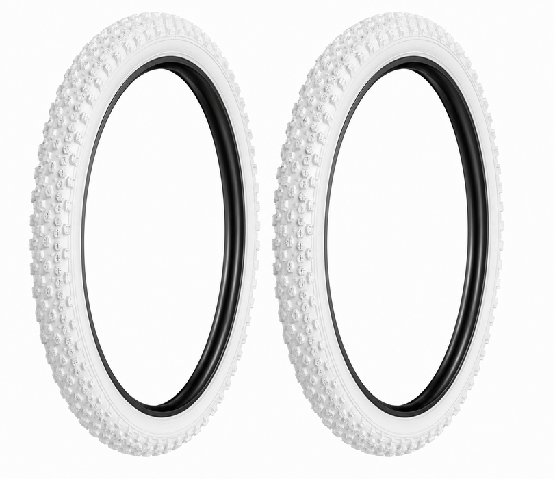 16" White Comp 3 Style 16 x 1.75 (47-305) BMX Bike / Mini Burner - Tyre / Tubes