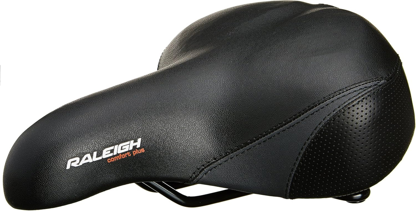 Raleigh AVR631 - Gel Spung Ergonomic Saddle For Bicycles In Black