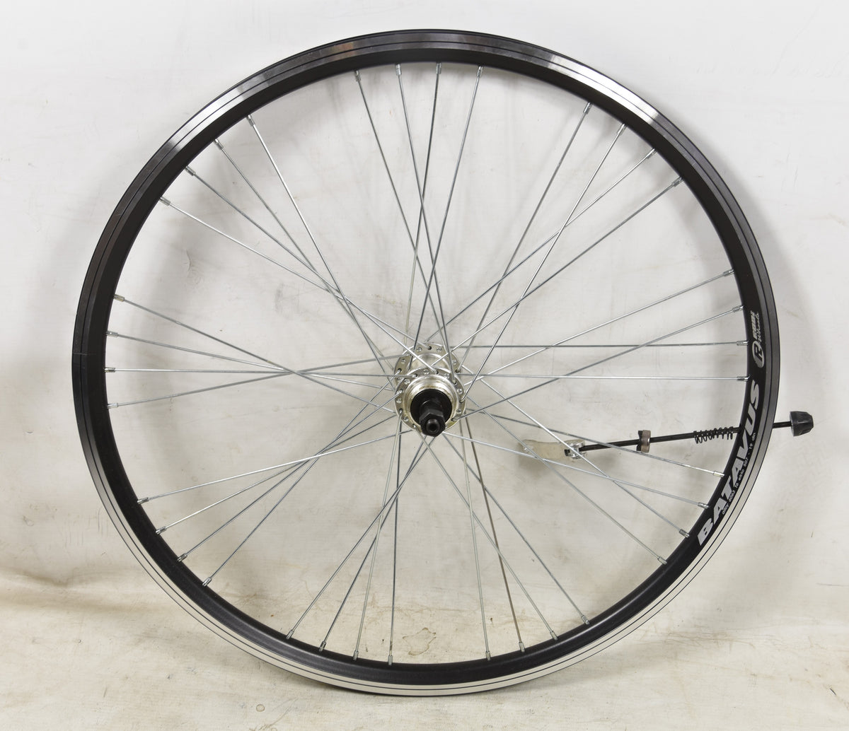 24 x 1.75 507 RIM 6 OR 7 SPEED REAR WHEEL DOUBLE WALL RIM BLACK 9 X 4
