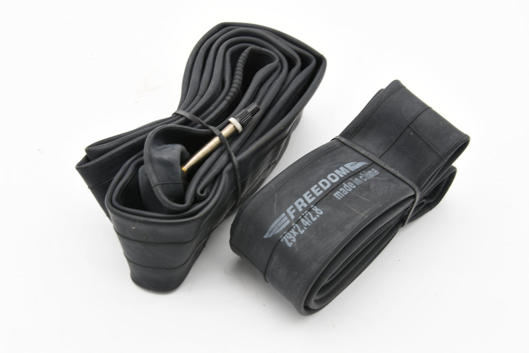Single Pair Wide Inner Tubes 40mm PRESTA VALVE 29er 29+ 2.4 - 2.8 (622 - 60-71) inner tube