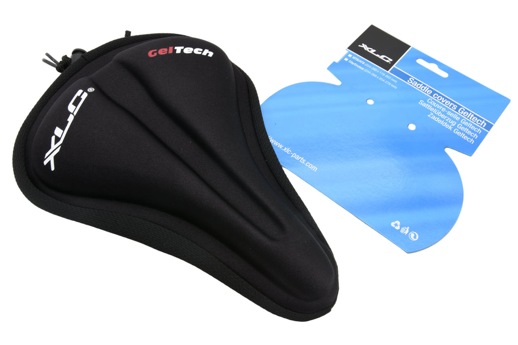 XLC Ergonomic Shaped Bicycle Gel Saddle Seat Cover Adult ATB MTB Bike 254-280mm