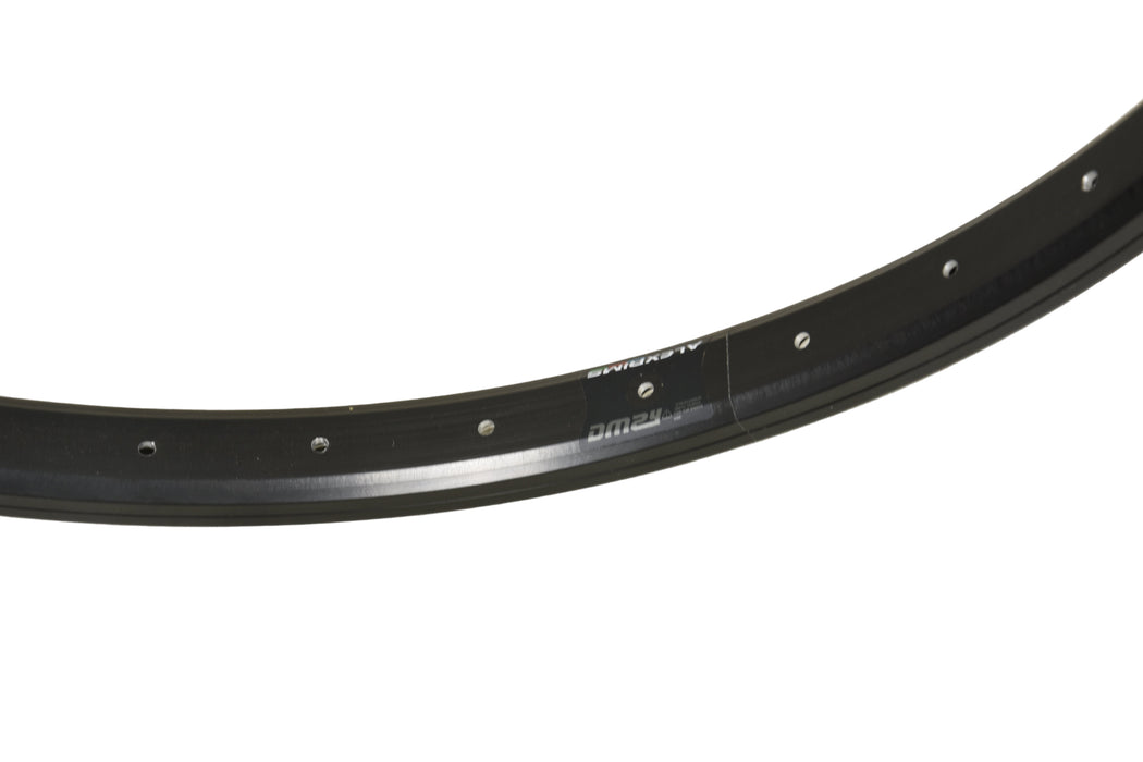 Alex DM24 26" 559 - 24 Black Wide Alloy Rim Double Wall 36 Hole Rim Brake