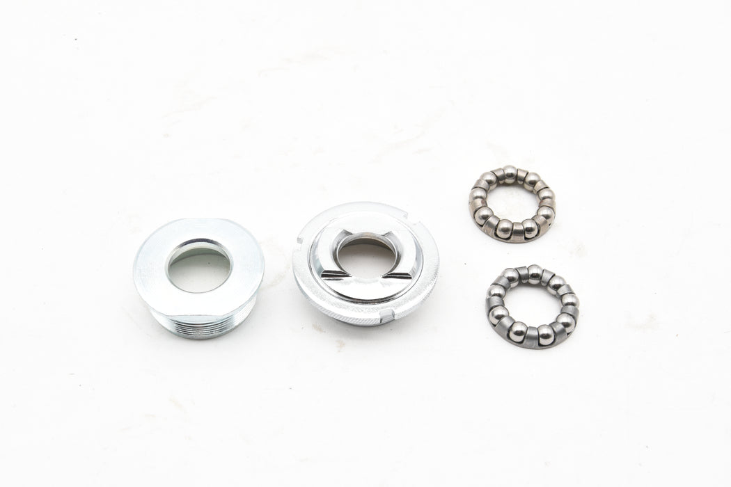 YST 5 PIECE BIKE CYCLE BOTTOM BRACKET CUPS & QUALITY BEARING SET THREADED