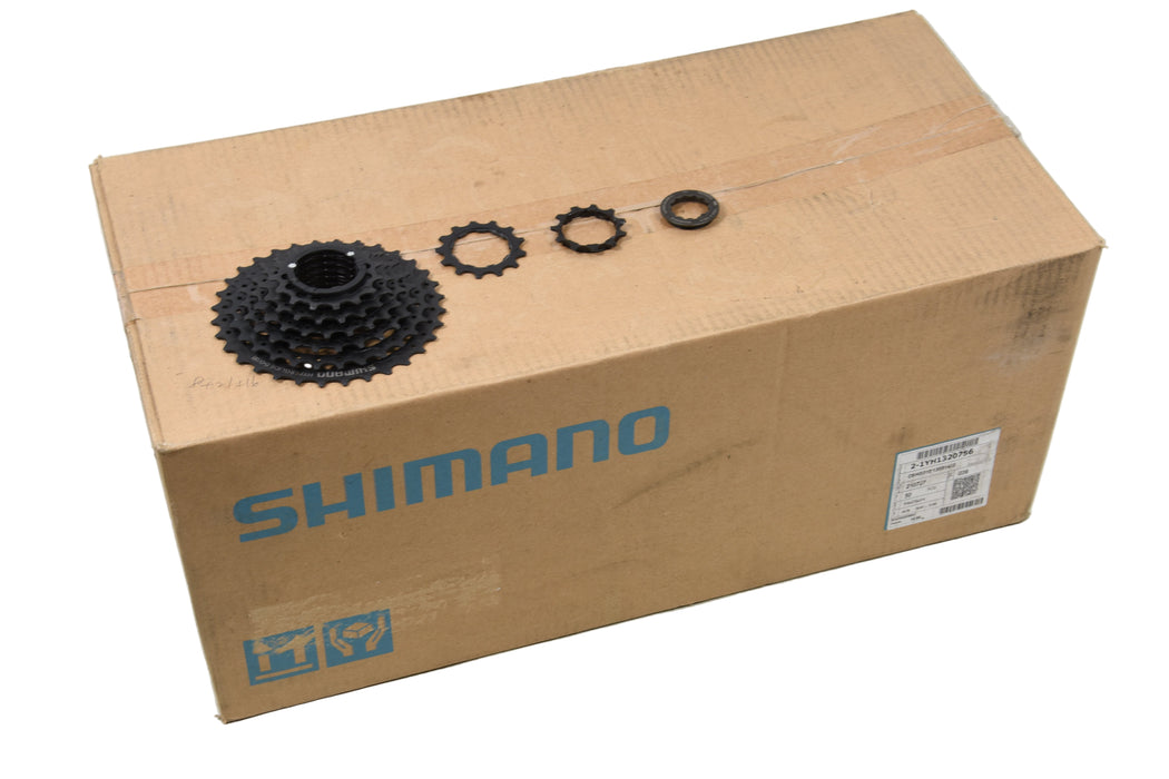 Wholesale Job Lot Box of 50 FIFTY x Shimano CS-HG31 8 Speed 11 - 32 Teeth Cassette - Black