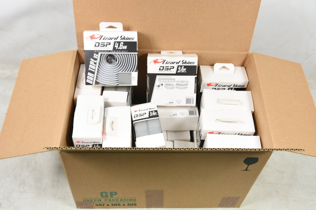 Wholesale job lot of 25 Twenty Five Lizard Skins DSP Handle Bar Tape V2 Cool Grey 4.6mm