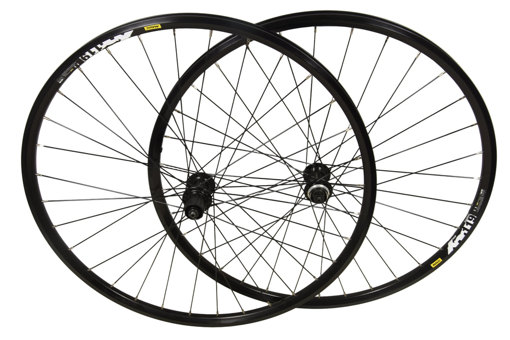 PAIR 29er CENTRE LOCK DISC WHEELS SHIMANO FH-TX505 8/9/10 SPEED MAVIC XM119 RIM