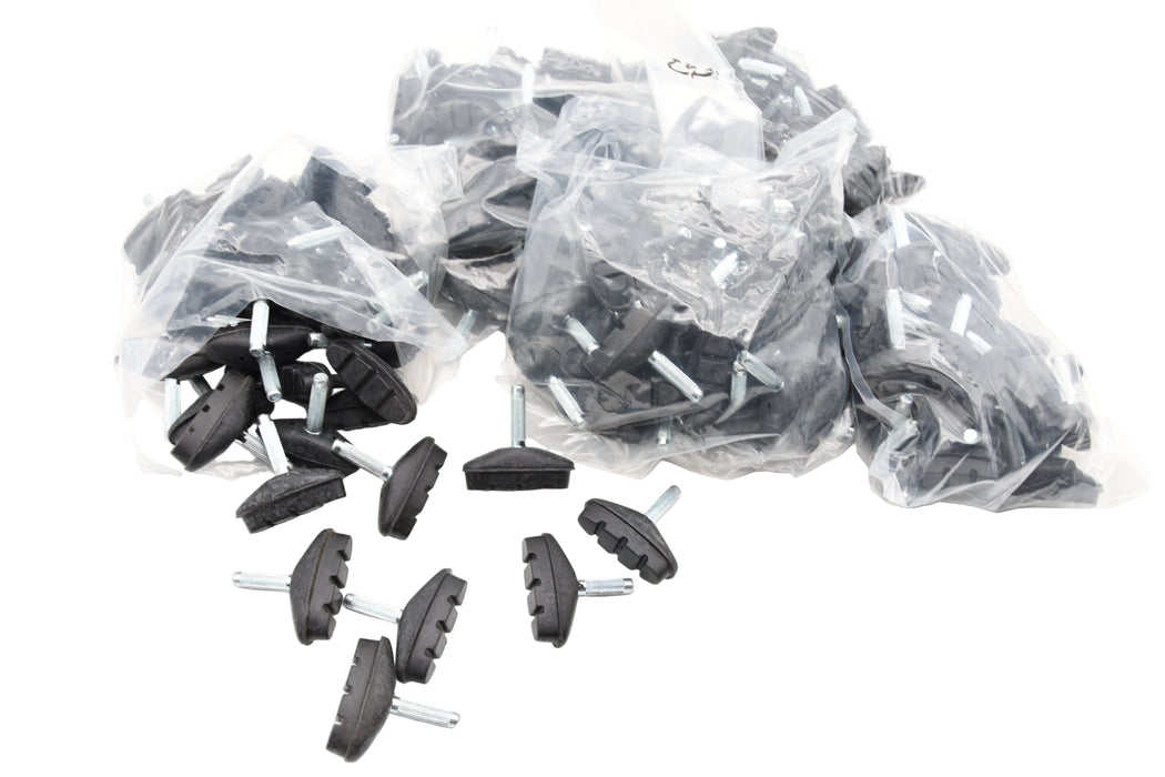 USED BIKE DEALERS WHOLESALE JOB LOT PACK 50 PAIRS (100 Pieces) MTB CANTI LEVER BIKE BRAKE BLOCKS