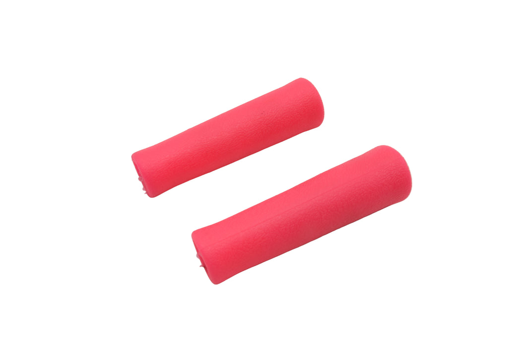 TRENDY BRIGHT PINK HANDLEBAR GRIPS 130mm IDEAL MTB FIXIES & MOST BIKES)