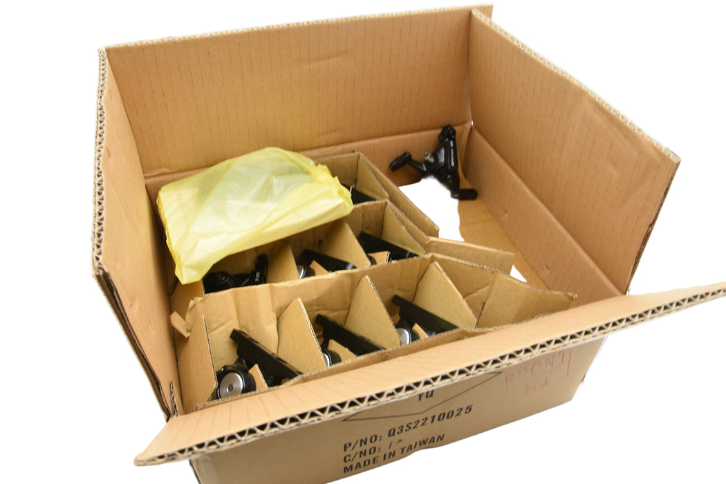 Wholesale Job Lot Box of 25 TWENTY FIVE x Promax 330 Flat Fork 70mm Mount Mechanical Disc Brake For Road & Gravel Bikes