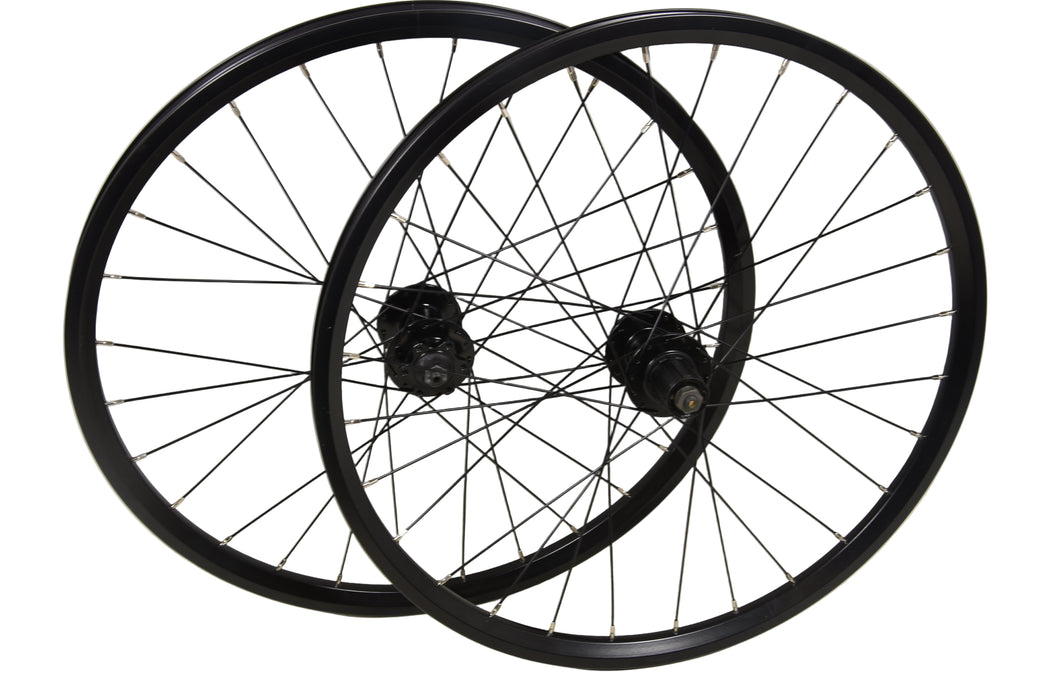 24” MTB 8-9  10 CASSETTE DISC HUB BIKE WHEELS DOUBLE WALL RIMS BLACK 507 - 19