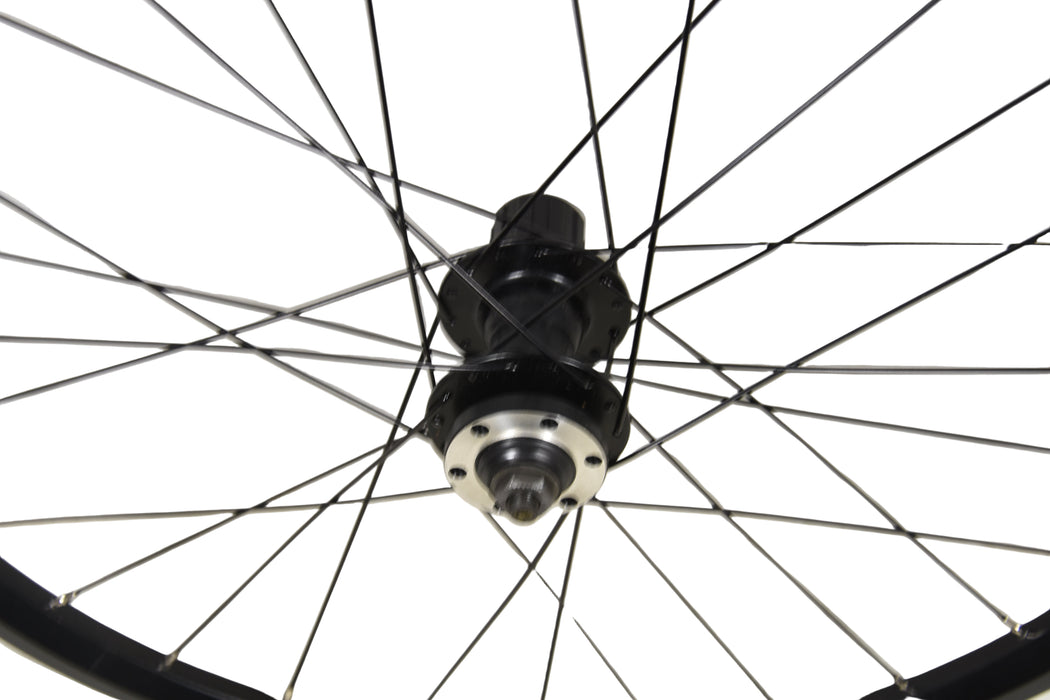 24” MTB 8-9  10 CASSETTE DISC HUB BIKE WHEELS DOUBLE WALL RIMS BLACK 507 - 19