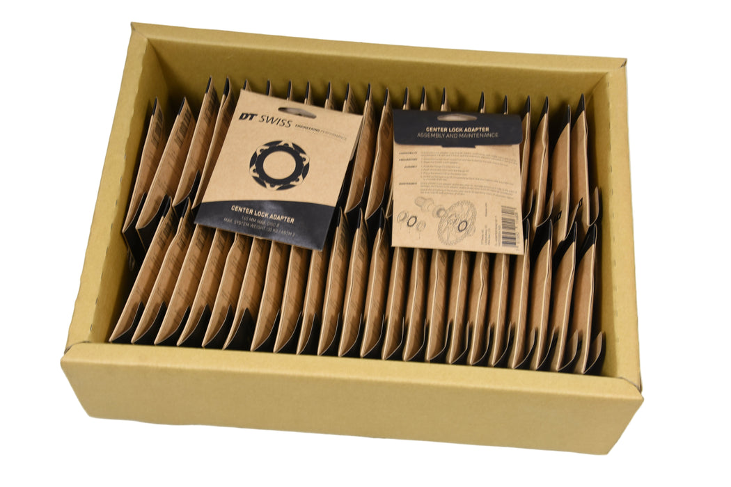 Wholesale Job Lot Box of 50 Fifty DT Swiss Centre Lock Disc Hub Adapter Up To 160mm Rotor