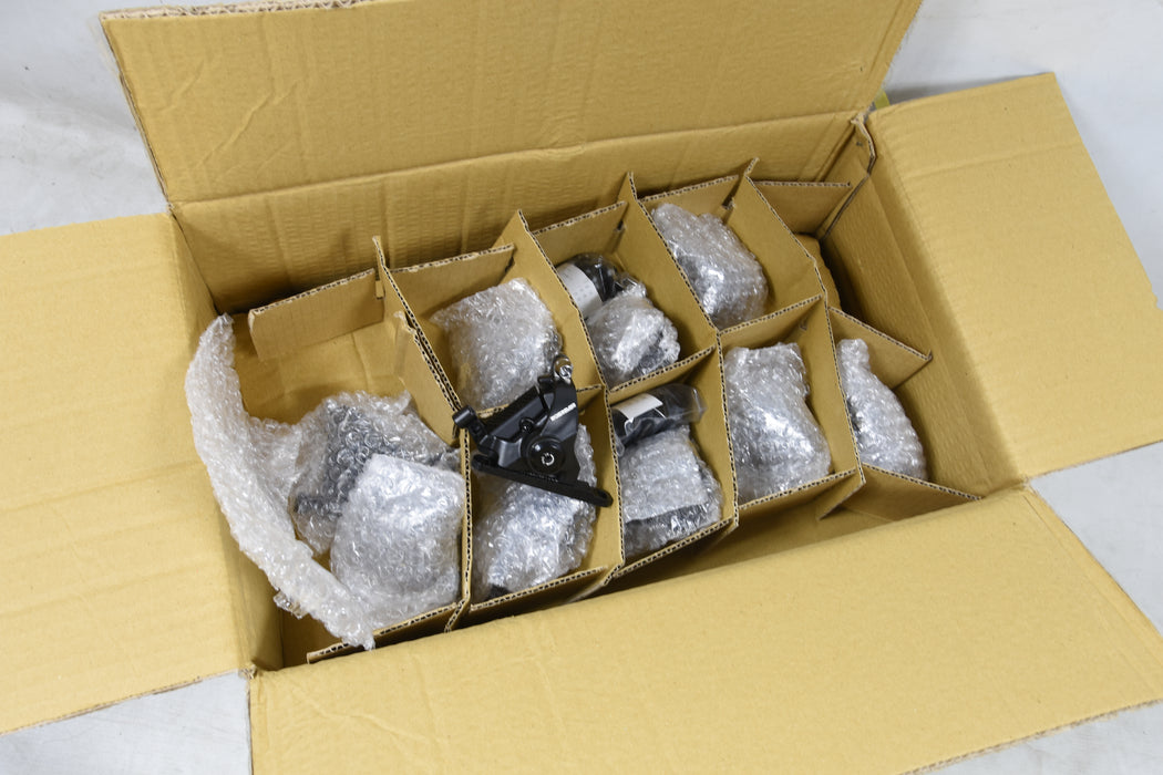 Wholesale Job Lot Box of 30 Thirty x Ride Rever MCX-2 Flat Mount Mechanical Disc Brake Caliper For Road / Gravel Front Fork