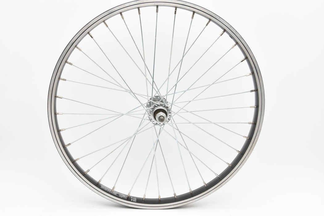 20 x 1.75 BLACK FRONT ALLOY 406 RIM WHEEL IDEAL FOLDERS, KIDS BIKES 100mm OLD