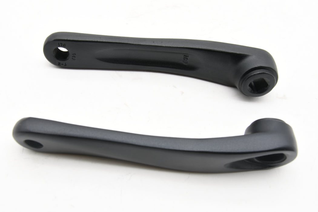 Pair E-Bike Alloy Crank Arms 170mm Square Taper JIS Axle WT/SP-2 Batavus L + R