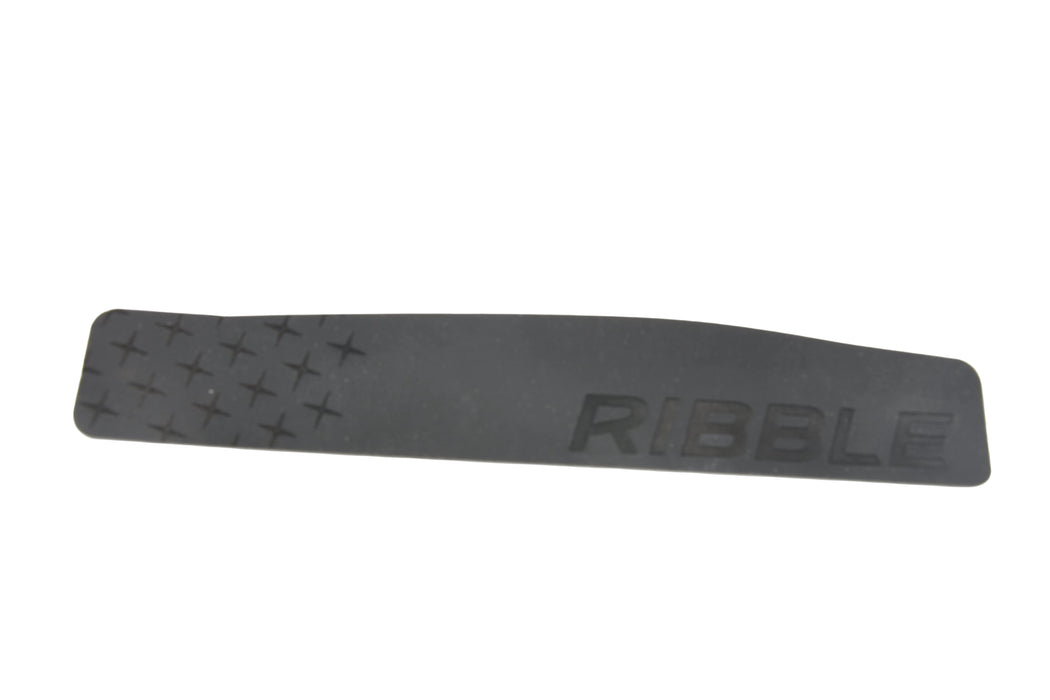 Ribble Bike Frame Chainstay Protector Sticker Decal Black 200m x 35mm Max