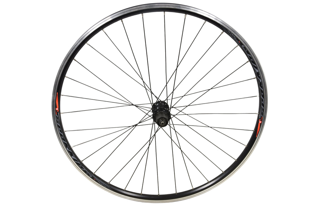 700c (622–17) SHIMANO FH-RM70 8-9-10 SPEED CASSETTE REAR HYBRID BIKE WHEEL BLACK