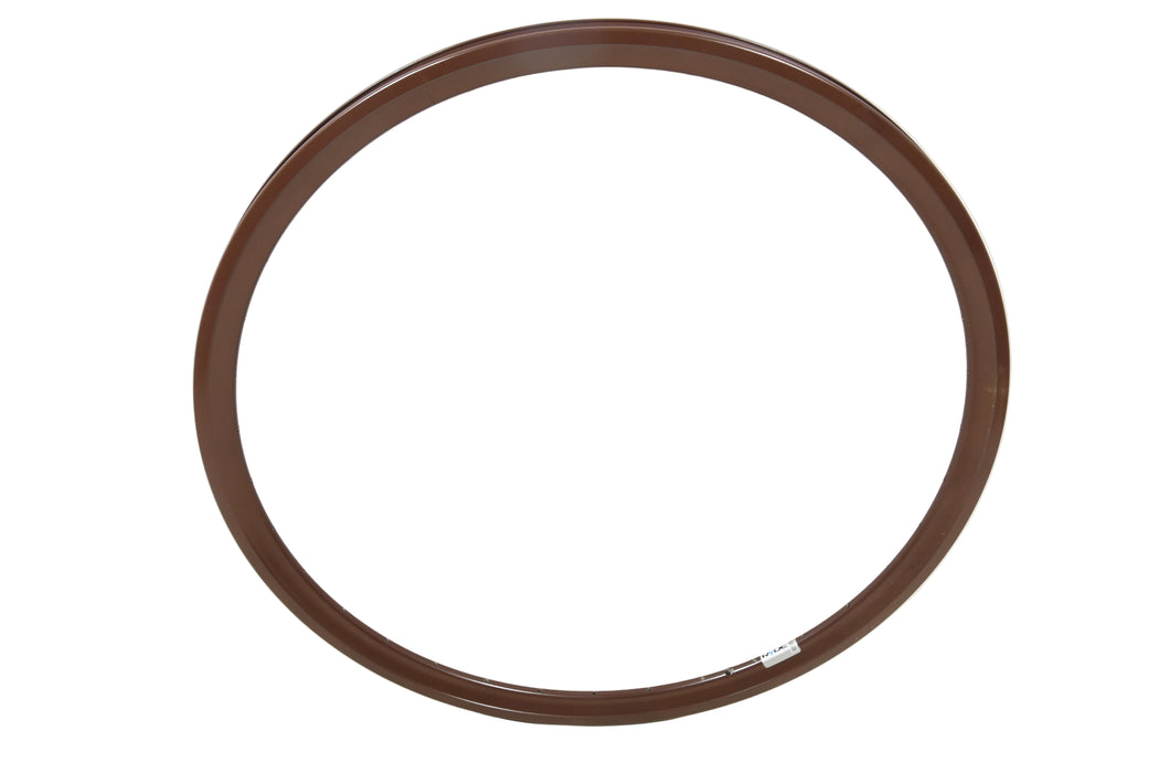 Ryde 700c Bike Rims 622 x 19 Dual Wall Wheel Rim 36 Spoke Brown Non Machined