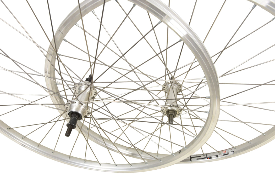 PAIR MTB ATB BIKE 26 x 1.75 559 DOUBLE WALL RIM 6 or 7 MULTI SPEED ALLOY WHEELS
