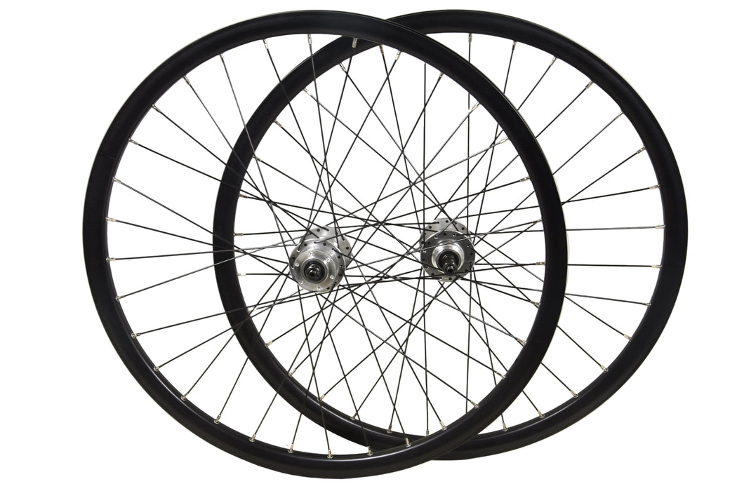 27.5” Wheel set 584 - 21 Rodi Cyclone Rim Disc Hub Screw On Freewheel 6/7 Speed Black
