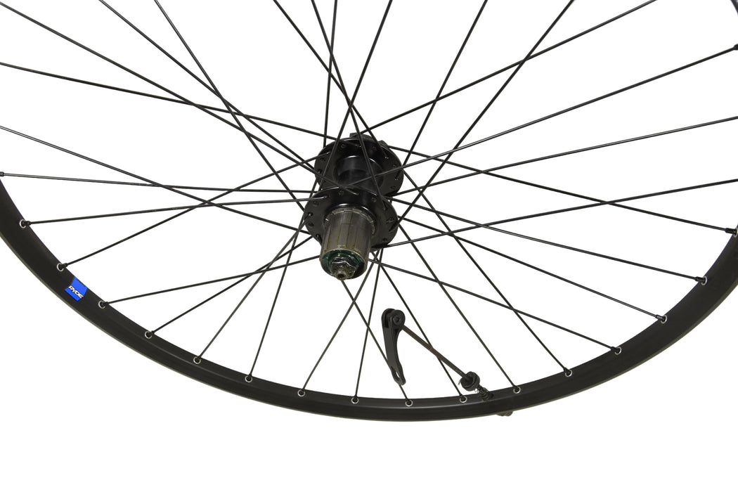 27.5” 584 x17 650B 8-9-10 CASSETTE REAR MTB DISC WHEEL RYDE EDGE DUAL WALL RIM BLACK SEALED BEARING
