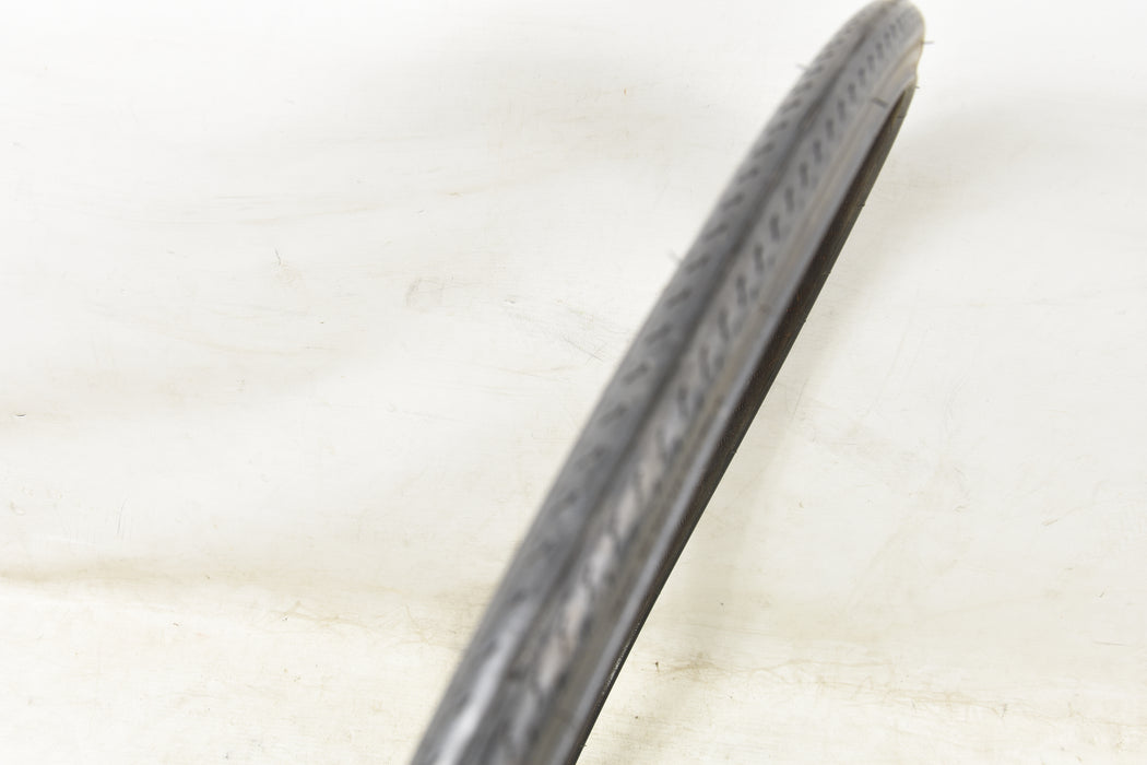 PAIR SLICK 700c x 20 BLACK TYRES NARROW FOR RACING BIKE Or FIXIE 622 - 20