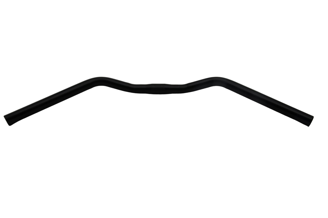 620mm TOURIST BIKE COMFORT MUSTACHE STYLE HANDLEBAR NORTH ROAD 30mm RISE BLACK