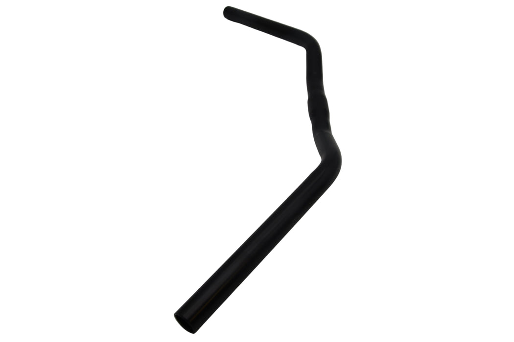 620mm TOURIST BIKE COMFORT MUSTACHE STYLE HANDLEBAR NORTH ROAD 30mm RISE BLACK