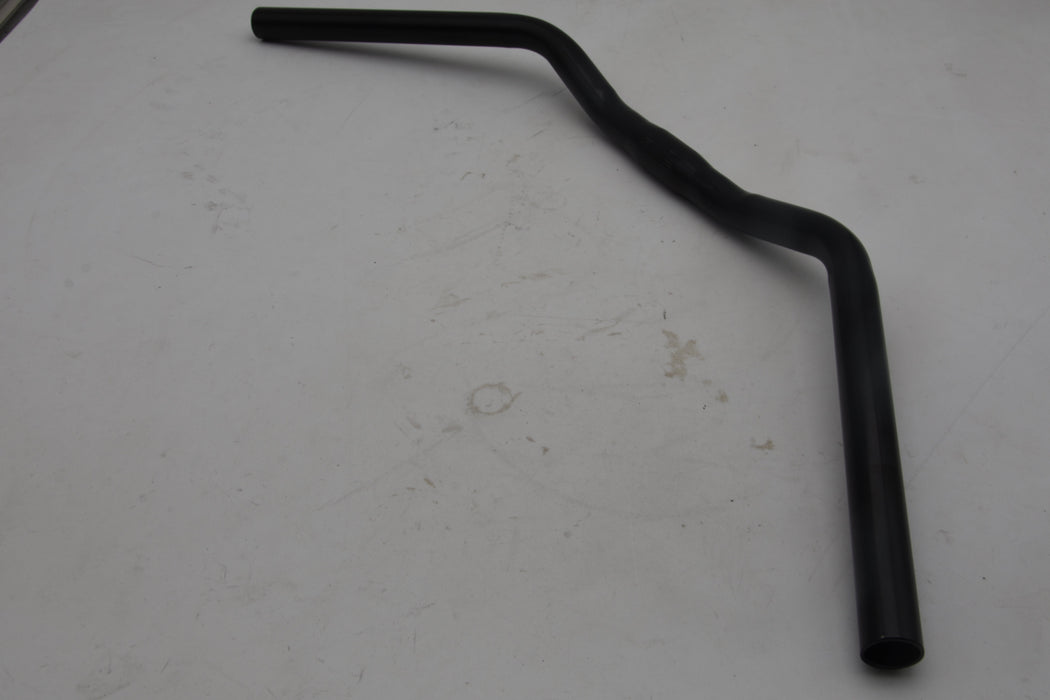 620mm TOURIST BIKE COMFORT MUSTACHE STYLE HANDLEBAR NORTH ROAD 30mm RISE BLACK