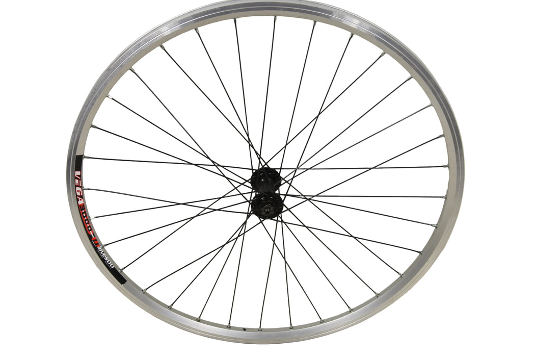 FRONT QUICK RELEASE BIKE WHEEL 26" 559 -17 DOUBLE WALL EYELET HP ITALIAN RIM Q-R MALVESTITI VEGA 3000