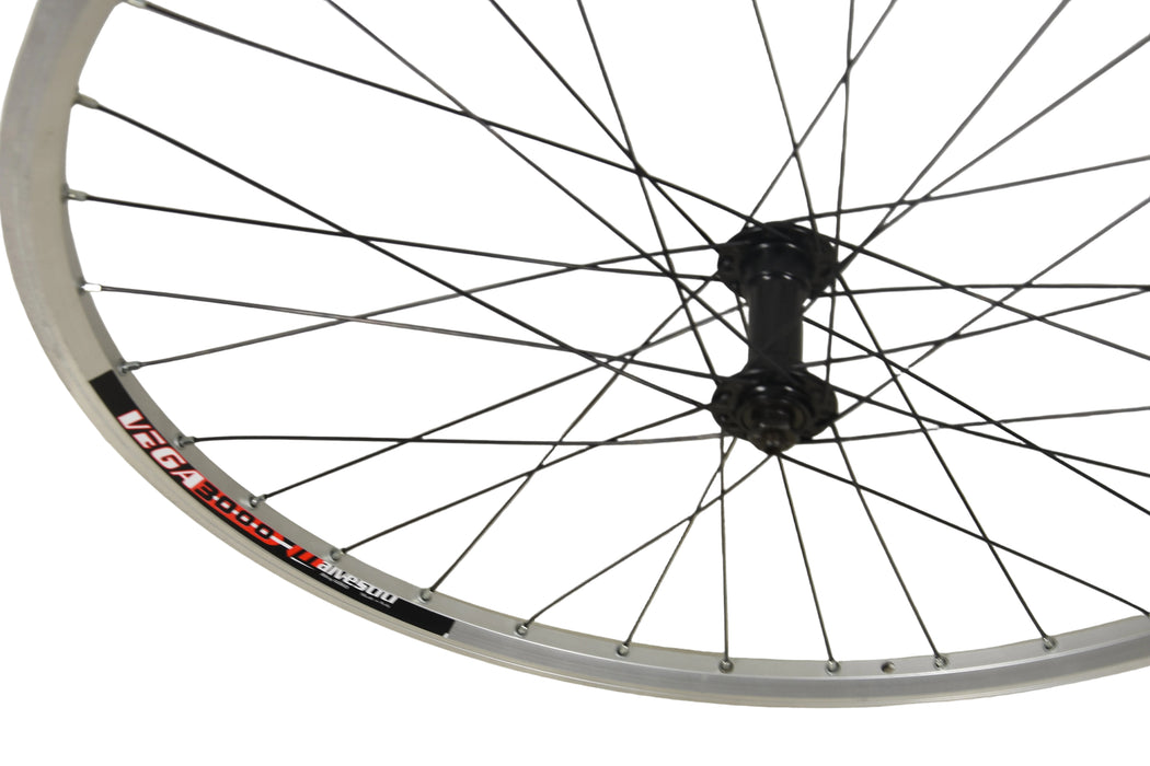 FRONT QUICK RELEASE BIKE WHEEL 26" 559 -17 DOUBLE WALL EYELET HP ITALIAN RIM Q-R MALVESTITI VEGA 3000
