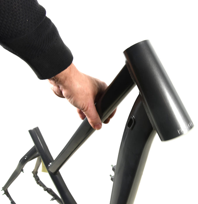 E Bike 27.5” MTB Type Frame 45cm (18" approx) Aluminium Low Step For Mid Motor Mount Like Bosch Generation2 2017/2018